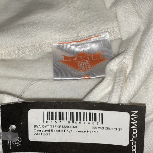 BEASTIE BOYS SO WHAT CHA WANT White Oversized Licensed Sweatshirt Hoodie UNISEX - Picture 5 of 9